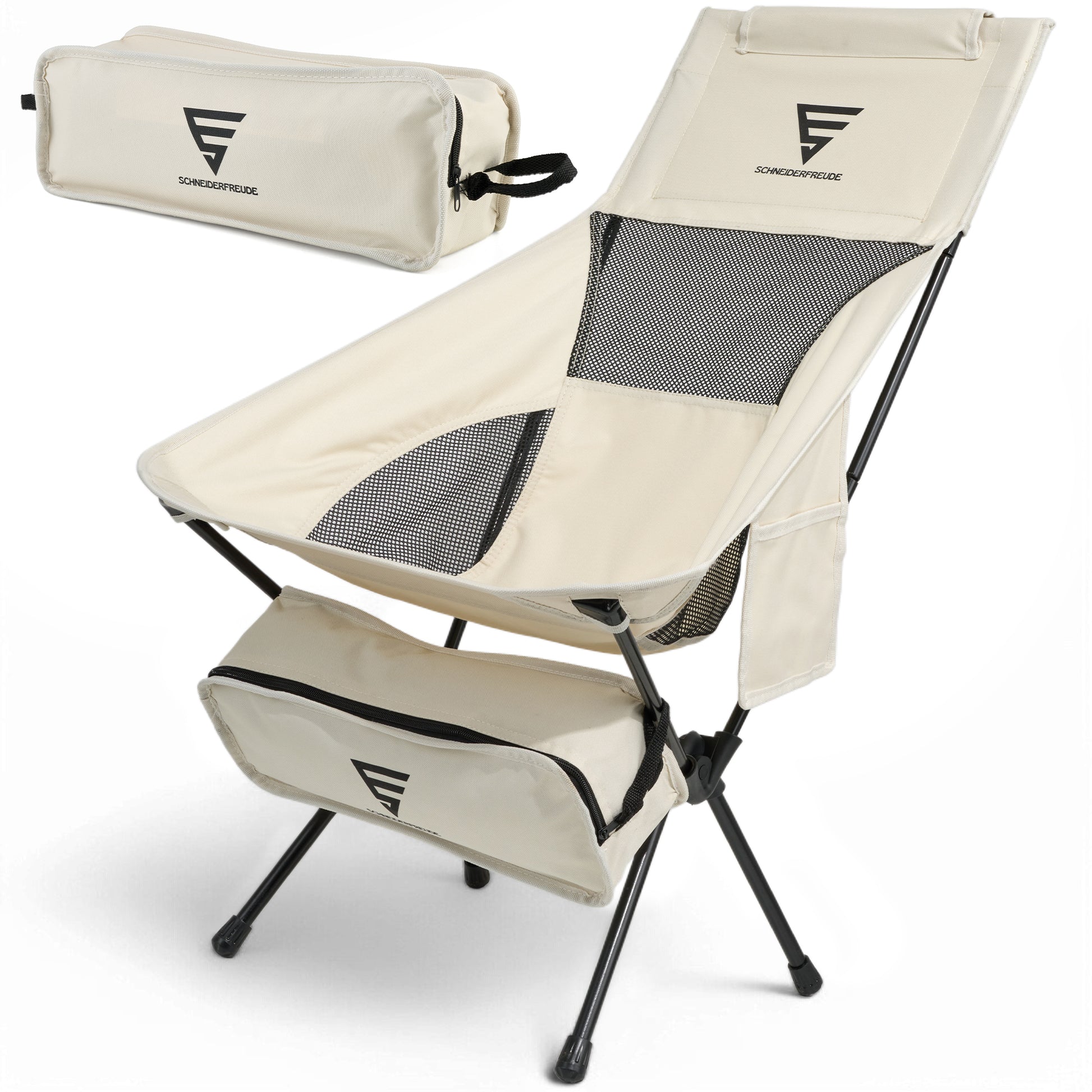 campingstuhl premium Schneiderfreude® EasyFold Pro – Premium Campingstuhl Faltbar – Ultrabe